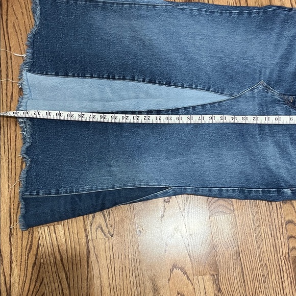 Polo by Ralph Lauren Deconstructed Patchwork Denim Skirt - Picture 14 of 16